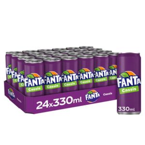 Fanta Cassis blik tray 24x33 cl