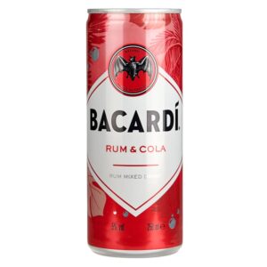Bacardi & Cola 5% Blik Tray 24st.