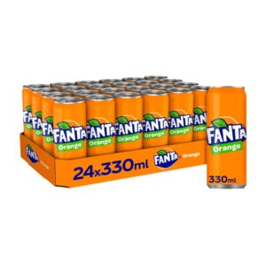 Fanta Orange blik tray 24x33cl